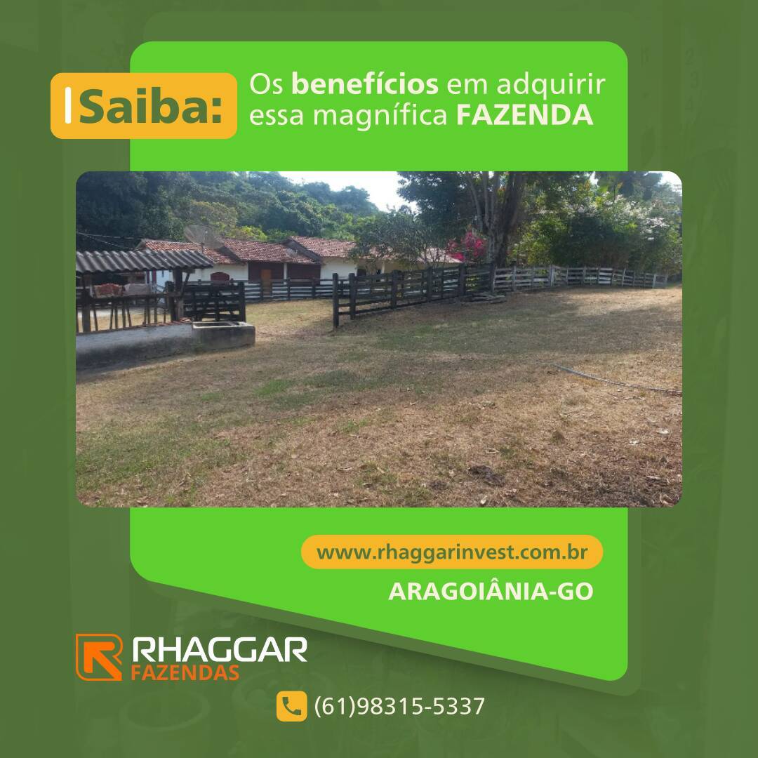 Venda de Fazenda em Aragoiânia