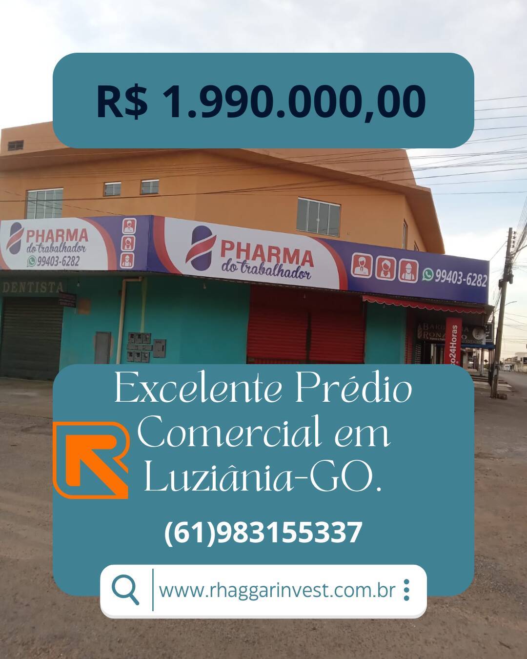 PRÉDIO COMERCIAL EM AVENIDA ESTRATÉGICA - VENDA OU TROCA