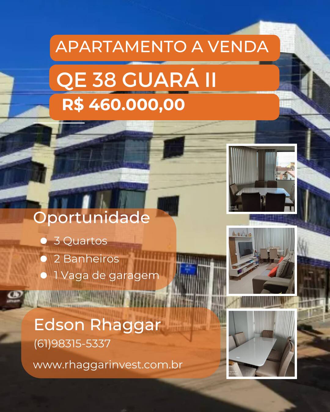 Apartamento, 3 quartos, 95 m² - Foto 1
