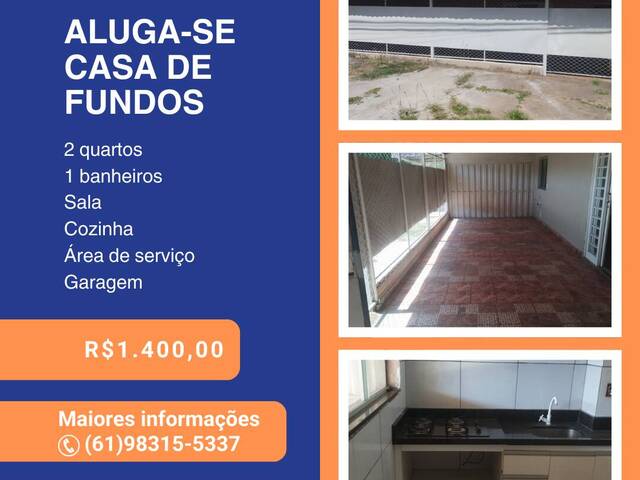 #81 - Casa para Venda em Brasília - DF - 1