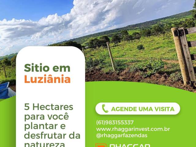 #103 - Sítio para Venda em Luziânia - GO - 1
