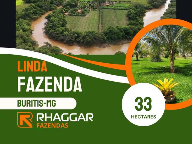 #104 - Sítio para Venda em Buritis - MG - 1