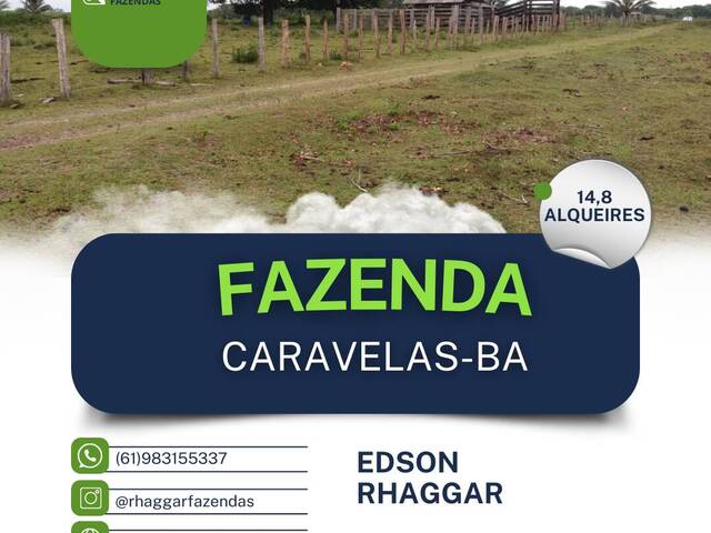 #111 - Chácara para Venda em Caravelas - BA - 1